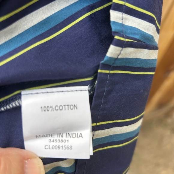 NWT Eshakti Wayward Fancies Striped Maxi Dress No Size Tags See Measurements - Picture 3 of 7